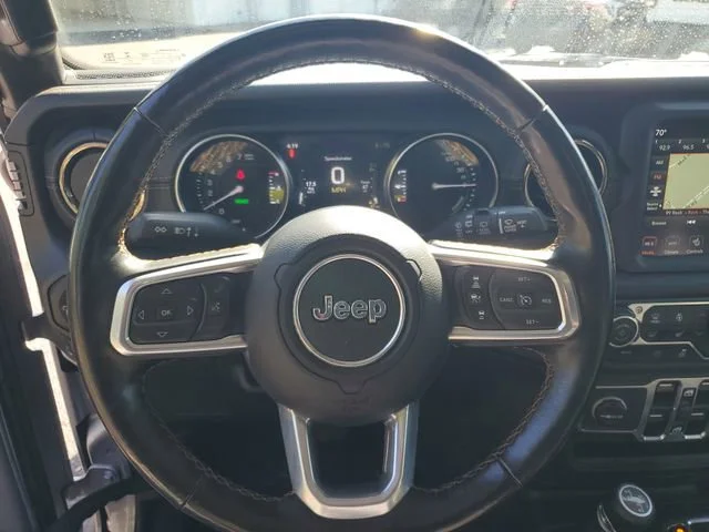 Used 2021 Billet Silver M Jeep Unlimited Sahara High Altitude image 10
