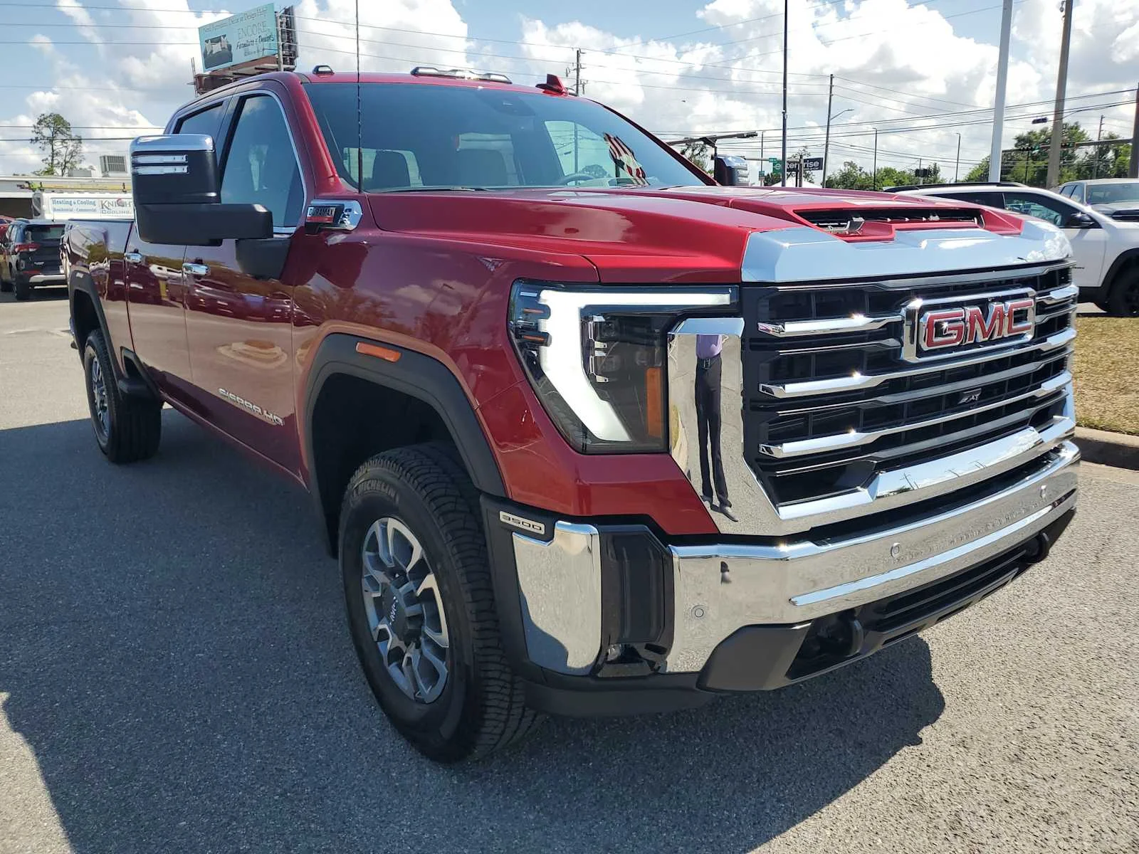 New 2026 Volcanic Red Tintcoat GMC SLT image 8