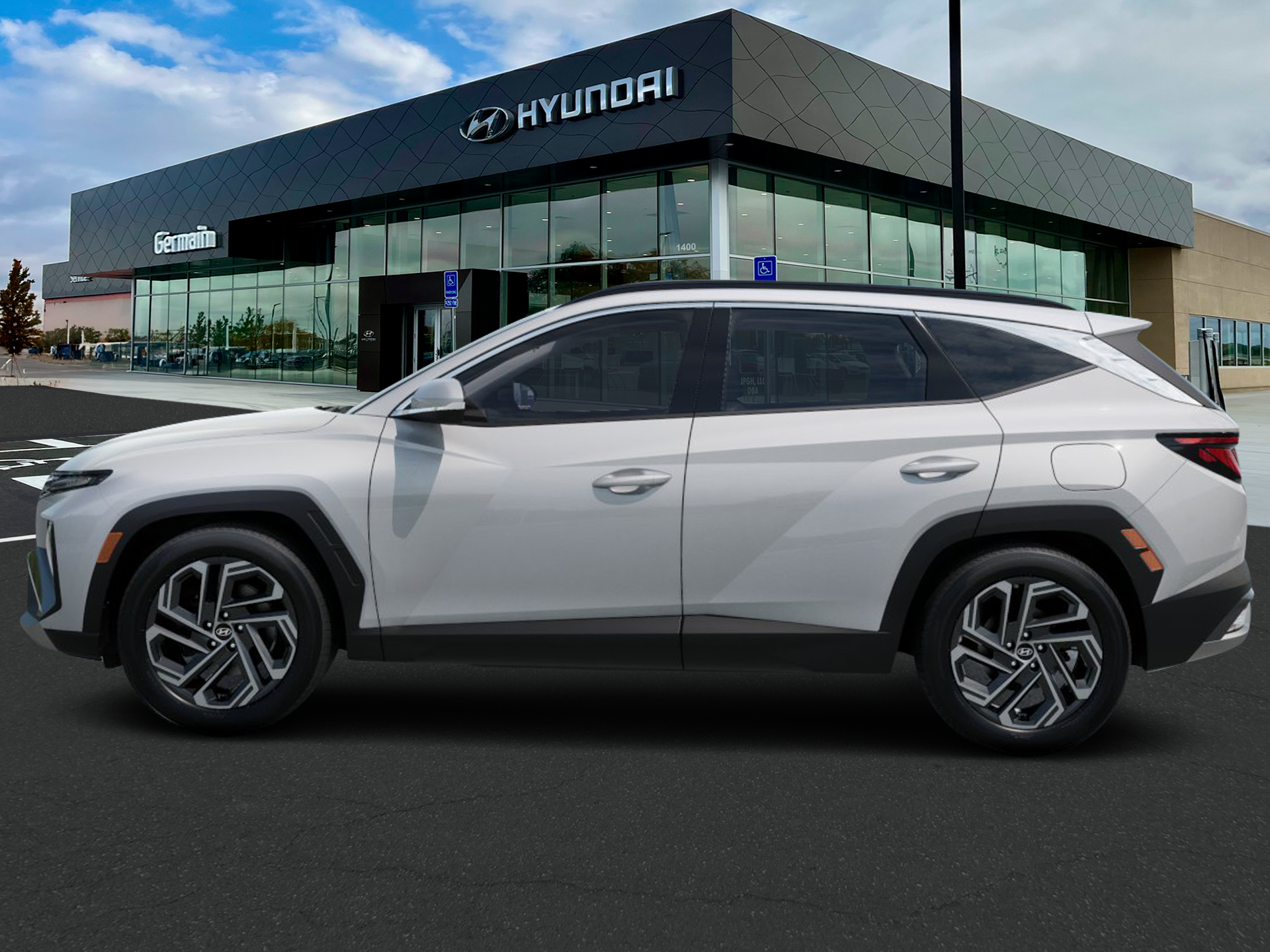 New 2026 White Pearl Hyundai SEL Plus AWD image 3
