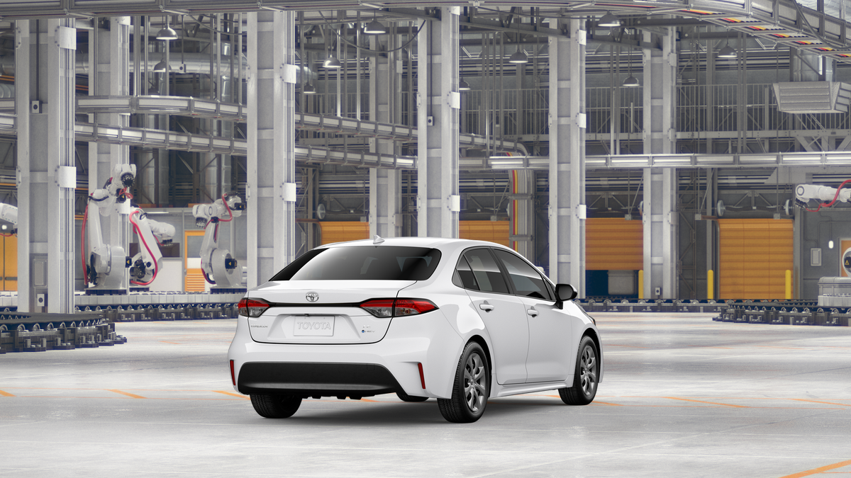 New 2026 Ice Cap Toyota Hybrid LE image 9