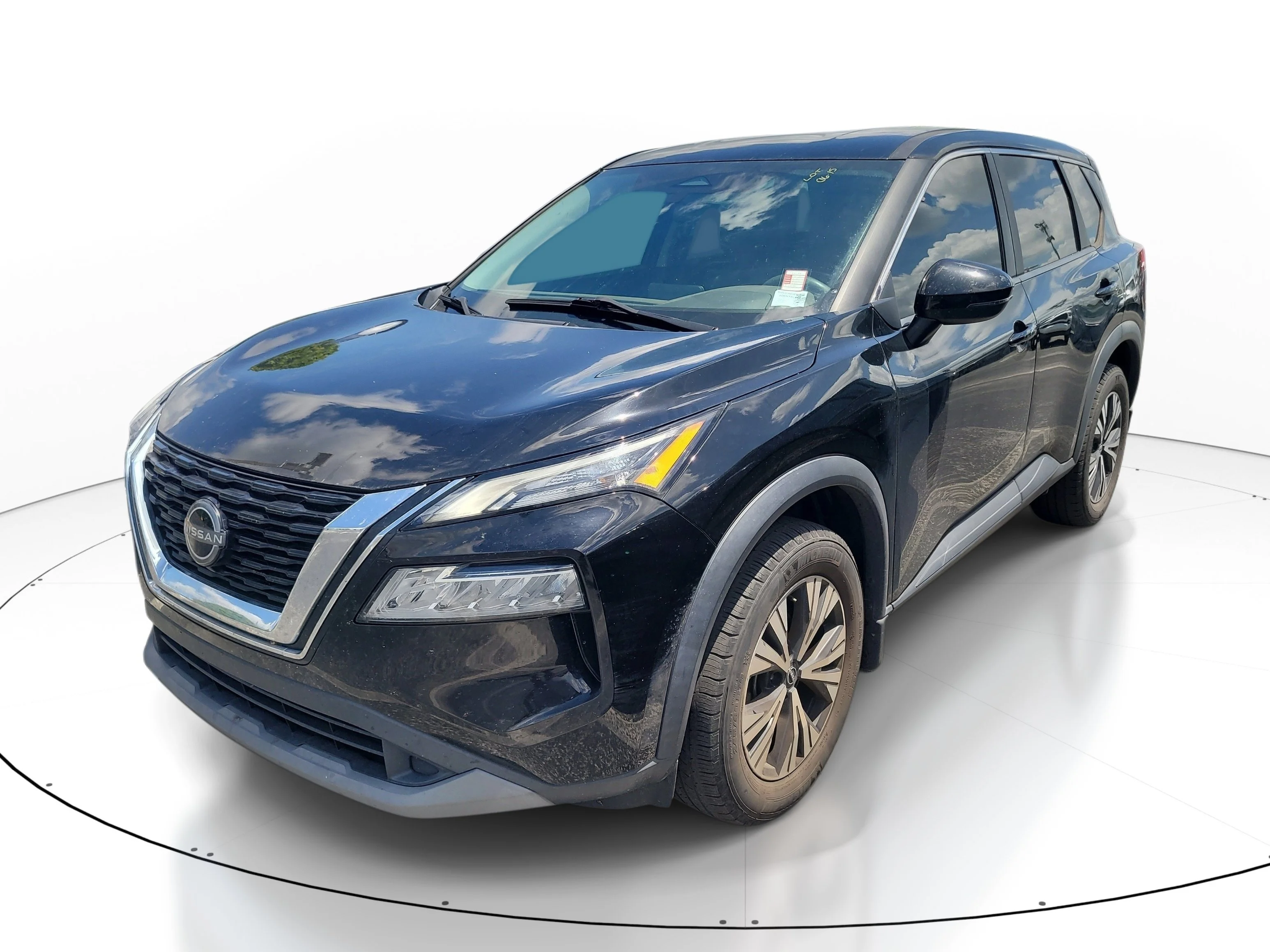 Used 2023 Super Black Nissan SV image 3