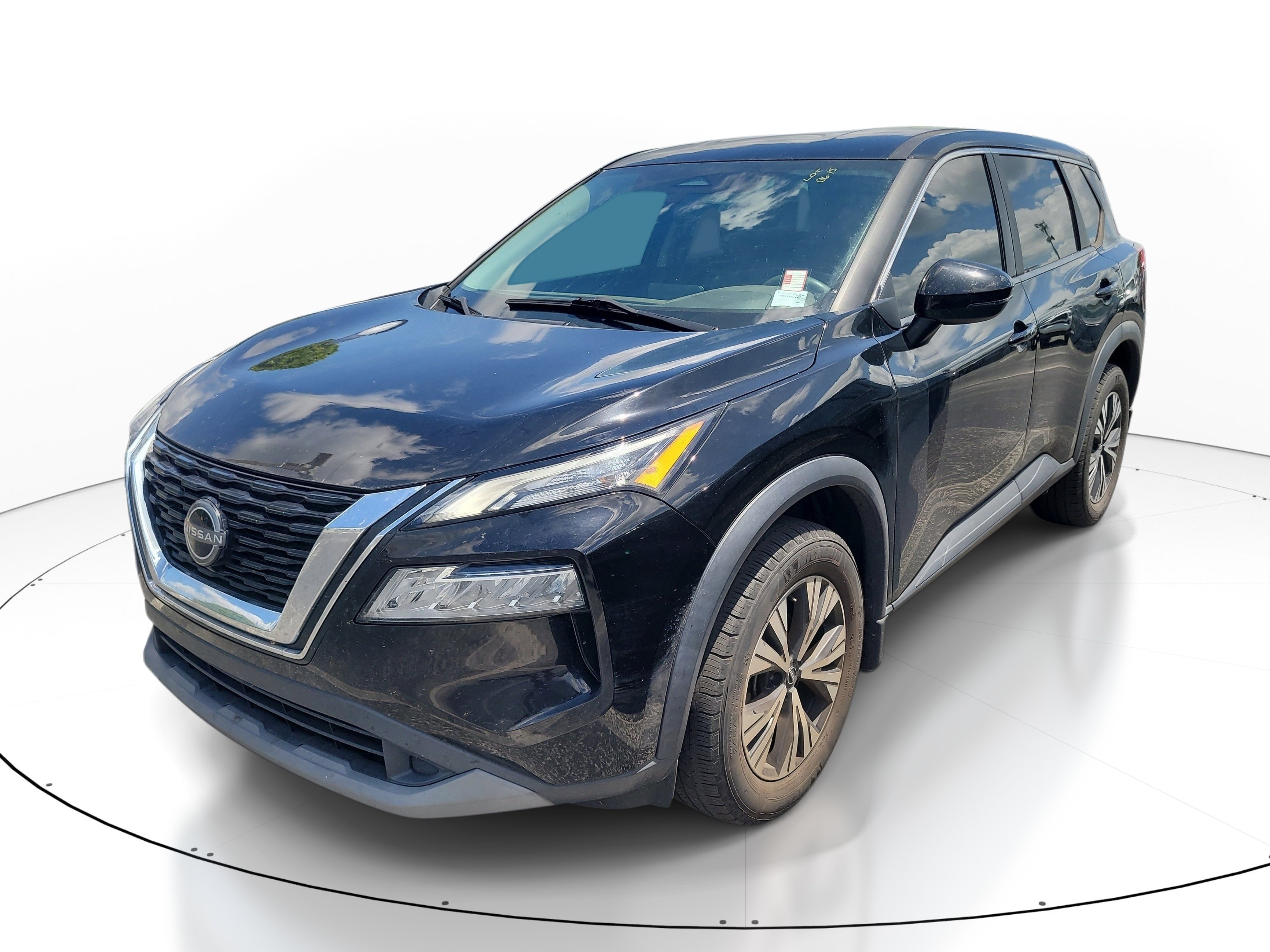Used 2023 Super Black Nissan SV image 3