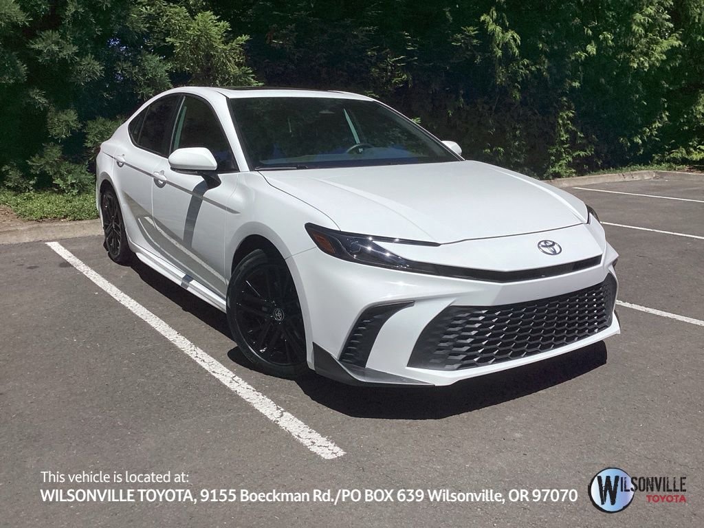 Certified Used 2025 White Toyota SE image 1