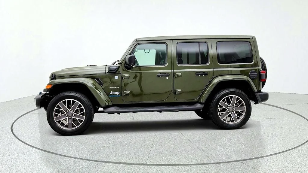 Used 2023 Sarge Green Clearcoat Jeep Sahara 4x4 image 8