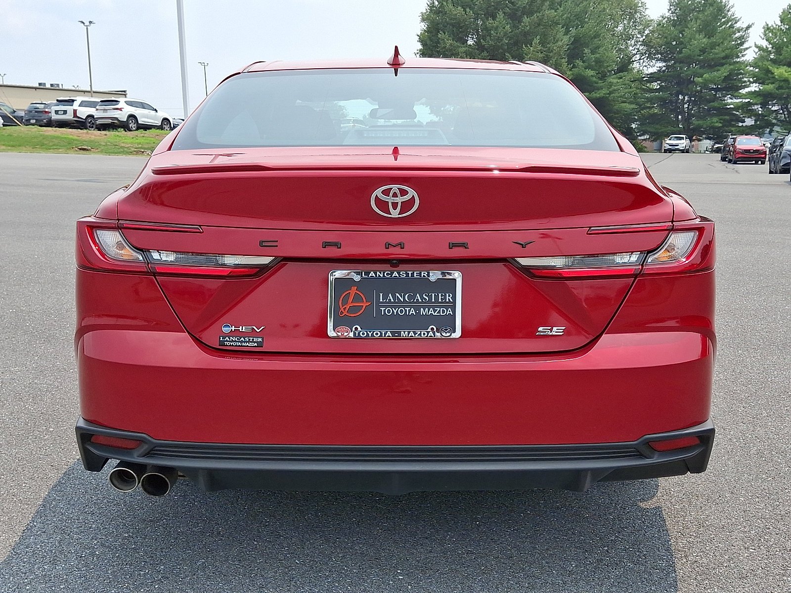Used 2025 Supersonic Red   3U5 Toyota SE image 6