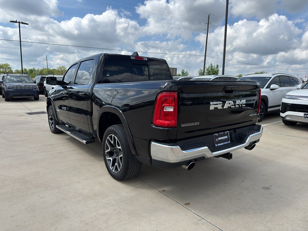 Used 2025 Diamond Black Crystal Pearlcoat Ram Laramie image 7