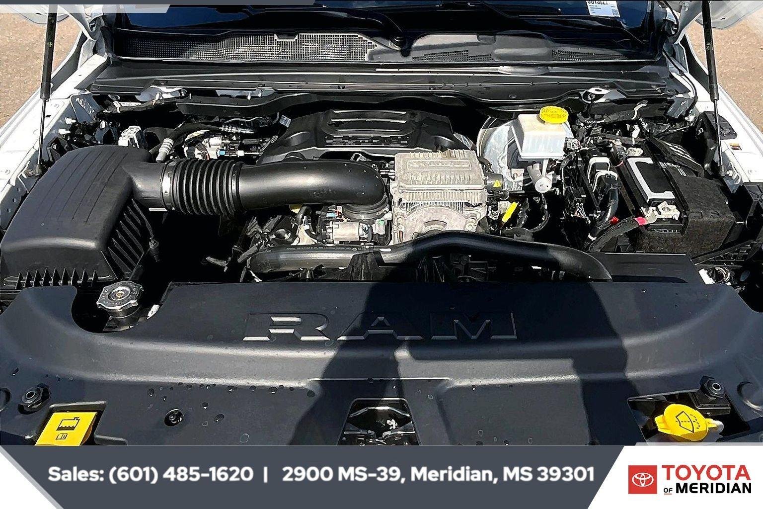 Used 2023 Bright White Clearcoat Ram Laramie image 8