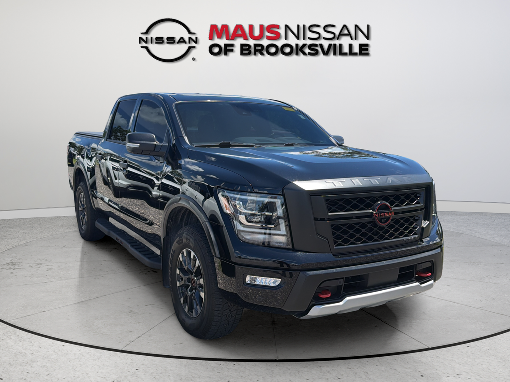 Used 2024 Black Nissan PRO-4X image 1