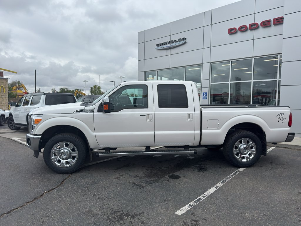 Used 2015 White Ford Lariat image 2