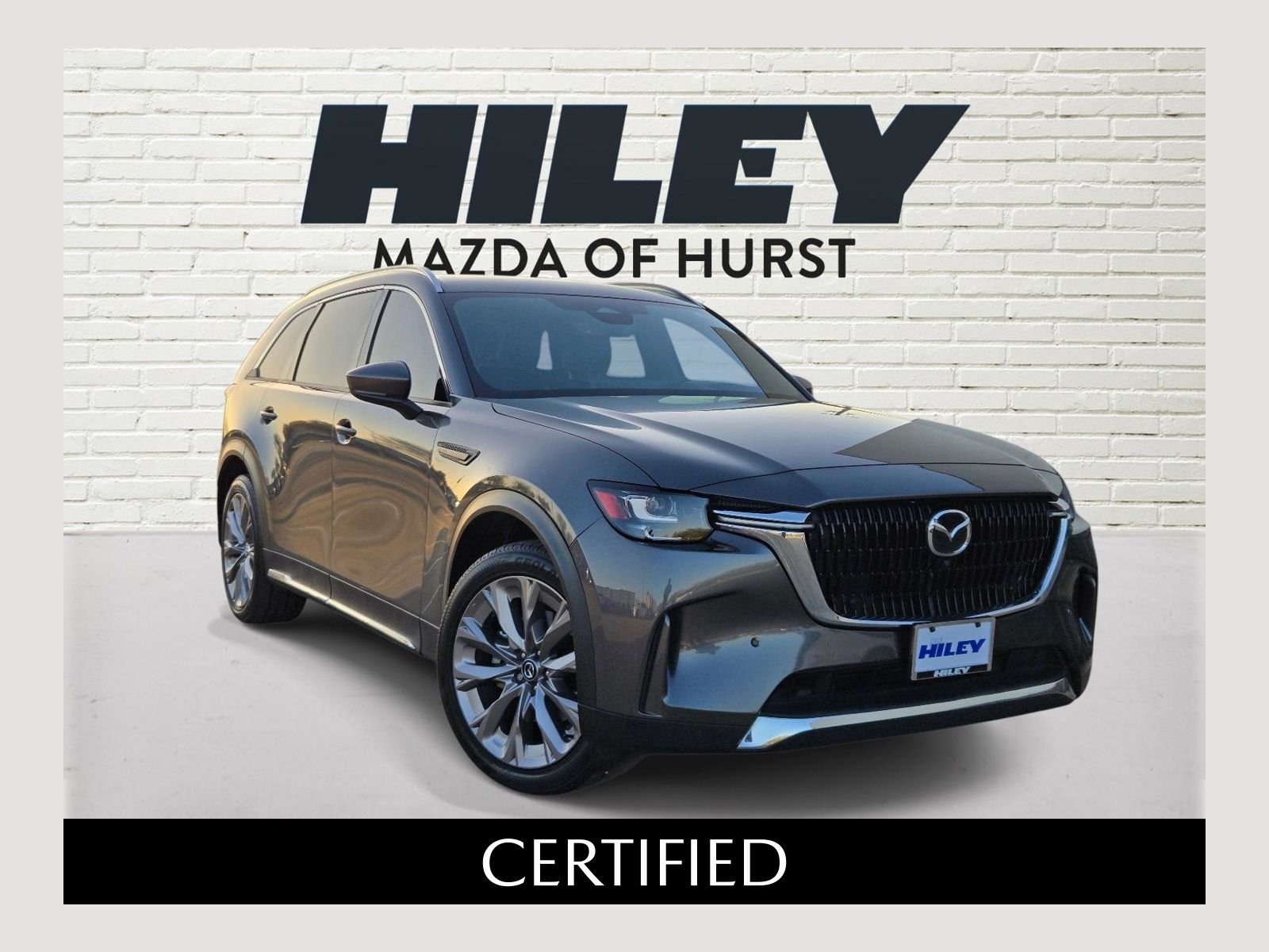 Machine Gray Metallic 2024 Mazda CX-90 3.3 Turbo Premium Plus AWD SUV / Crossover All-Wheel Drive 8-Speed Automatic