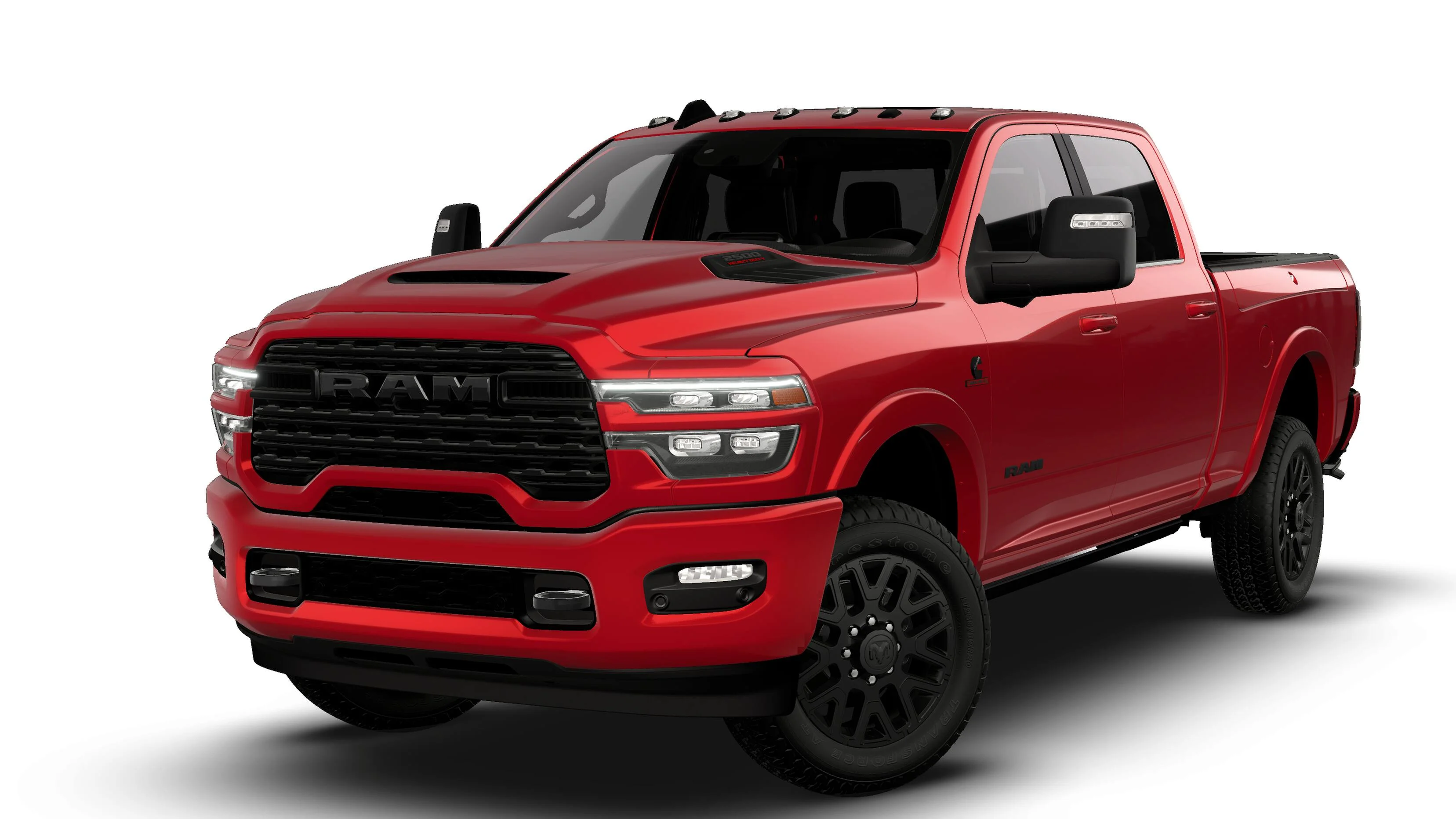 New 2027 Molten Red Pearl-Coat Exterior Paint RAM Limited image 13