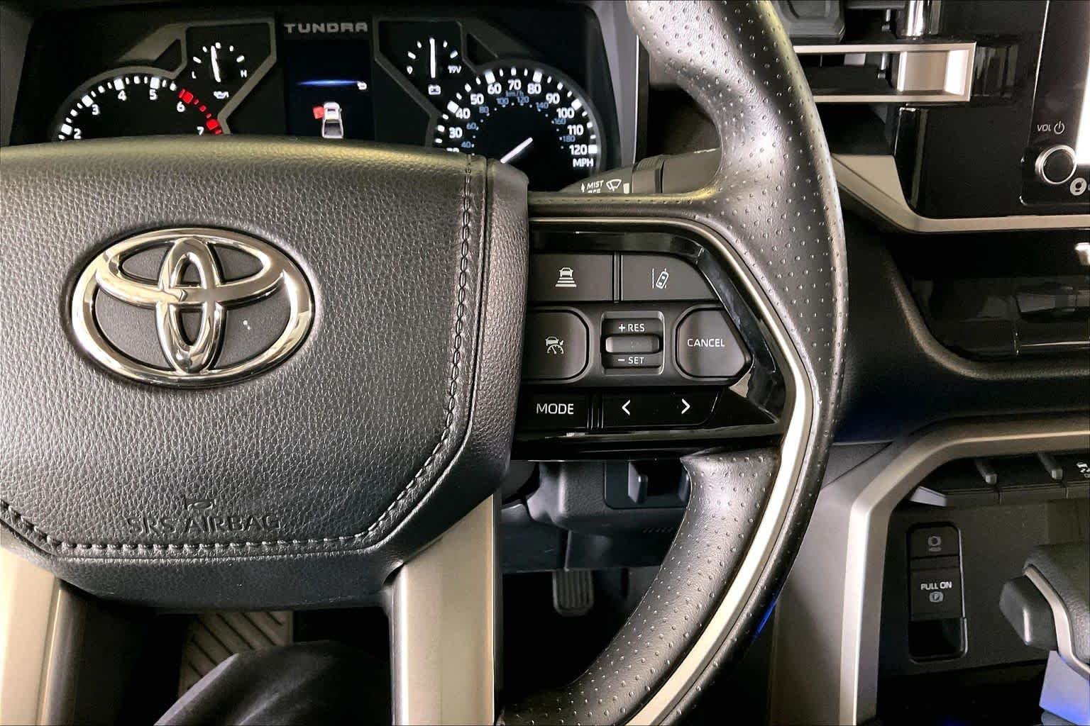Used 2023 Midnight Black Metallic Toyota SR5 image 23