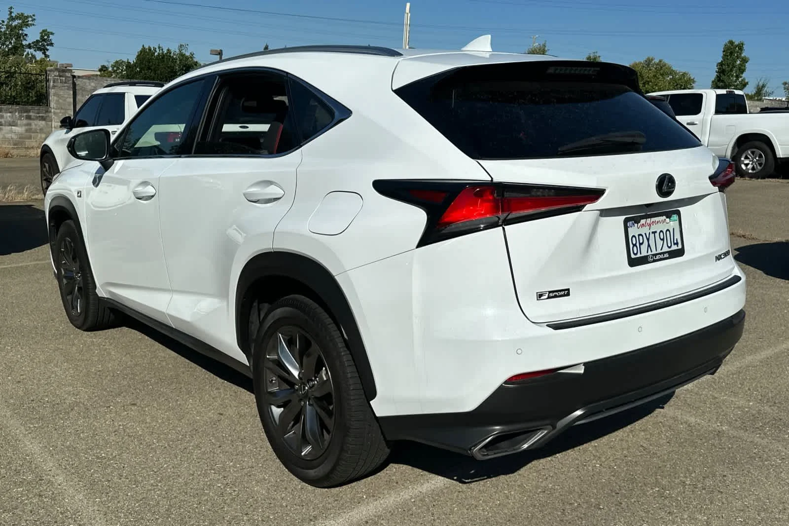 Used 2019 White Lexus F SPORT image 4