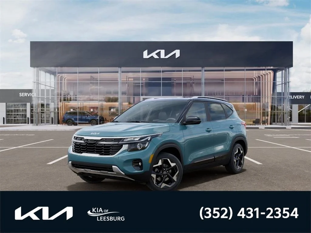 New 2026 Pluton Blue / Black Roof Kia S image 1