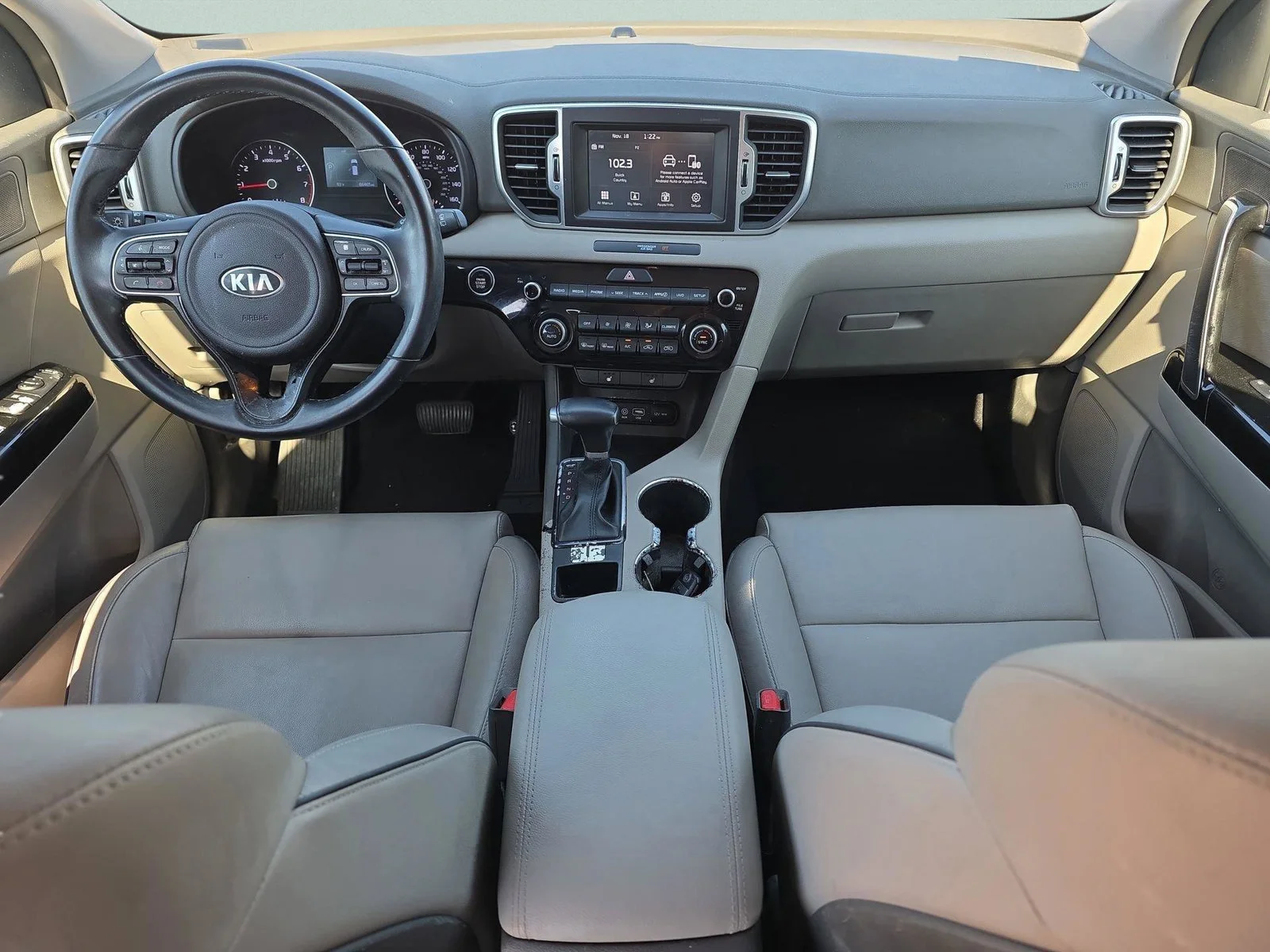 Used 2019 Blue Kia EX image 15