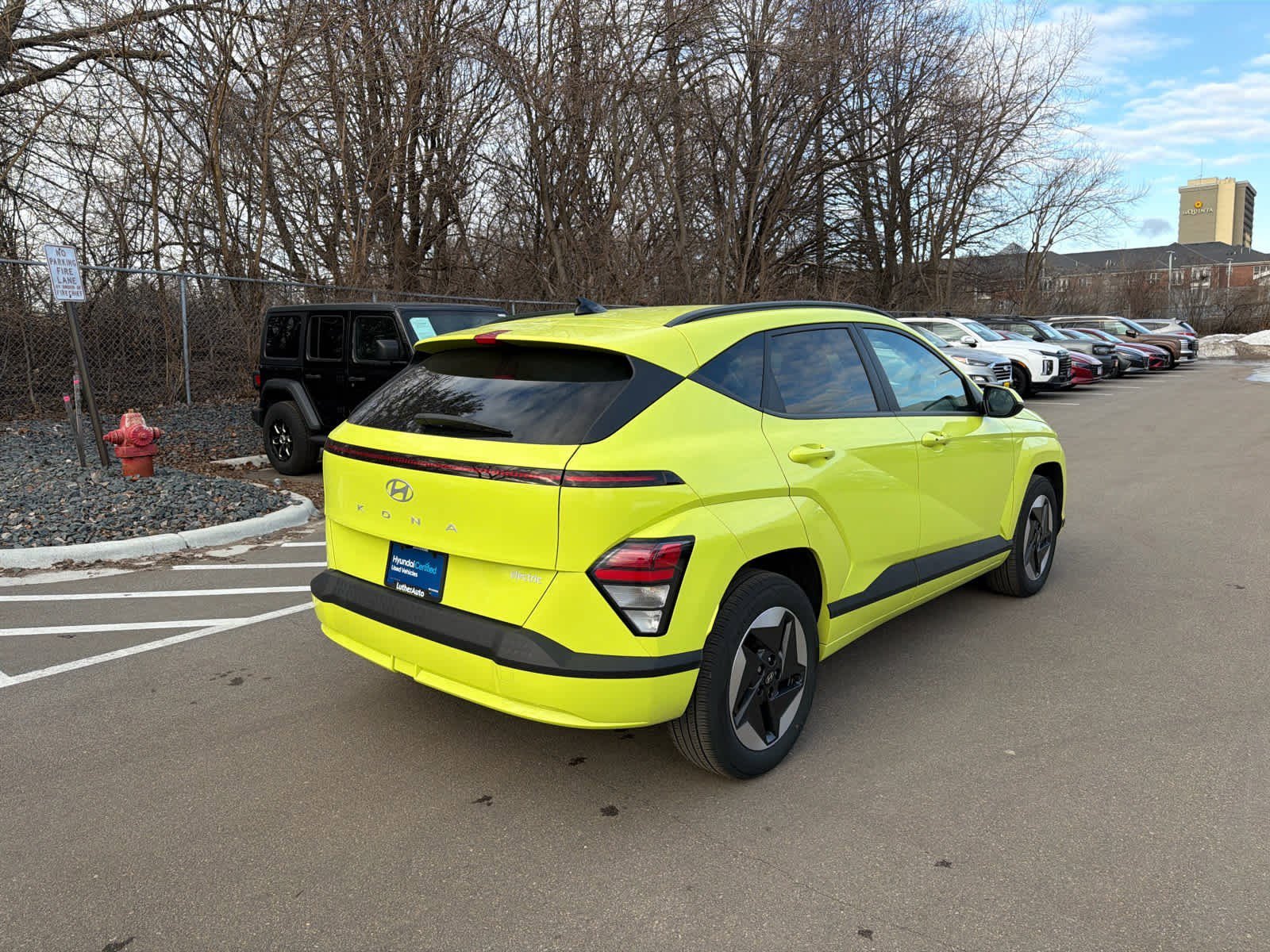 Certified 2024 Hyundai Kona EV SEL with VIN KM8HC3A69RU005844 for sale in Bloomington, Minnesota