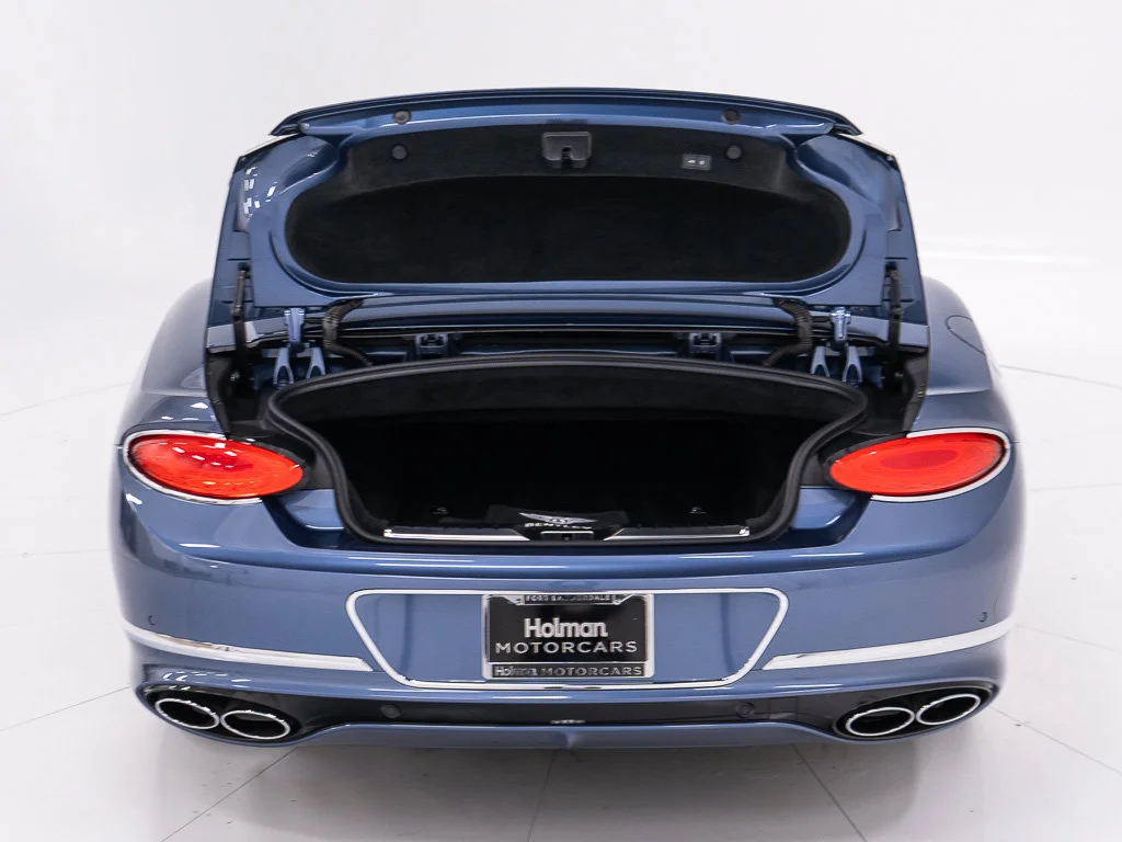 Certified Used 2023 Blue Crystal Bentley Azure Convertible image 48