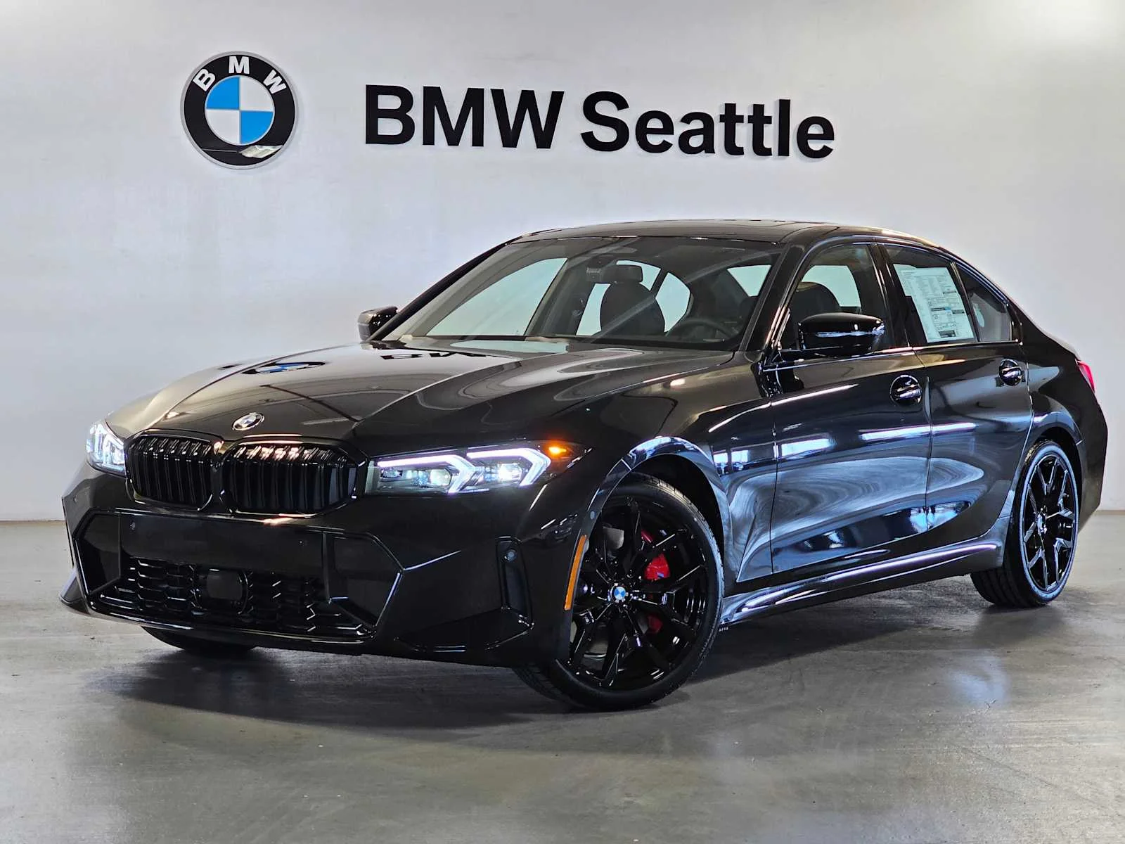 New 2026 Black Sapphire Metallic BMW 330i xDrive image 1
