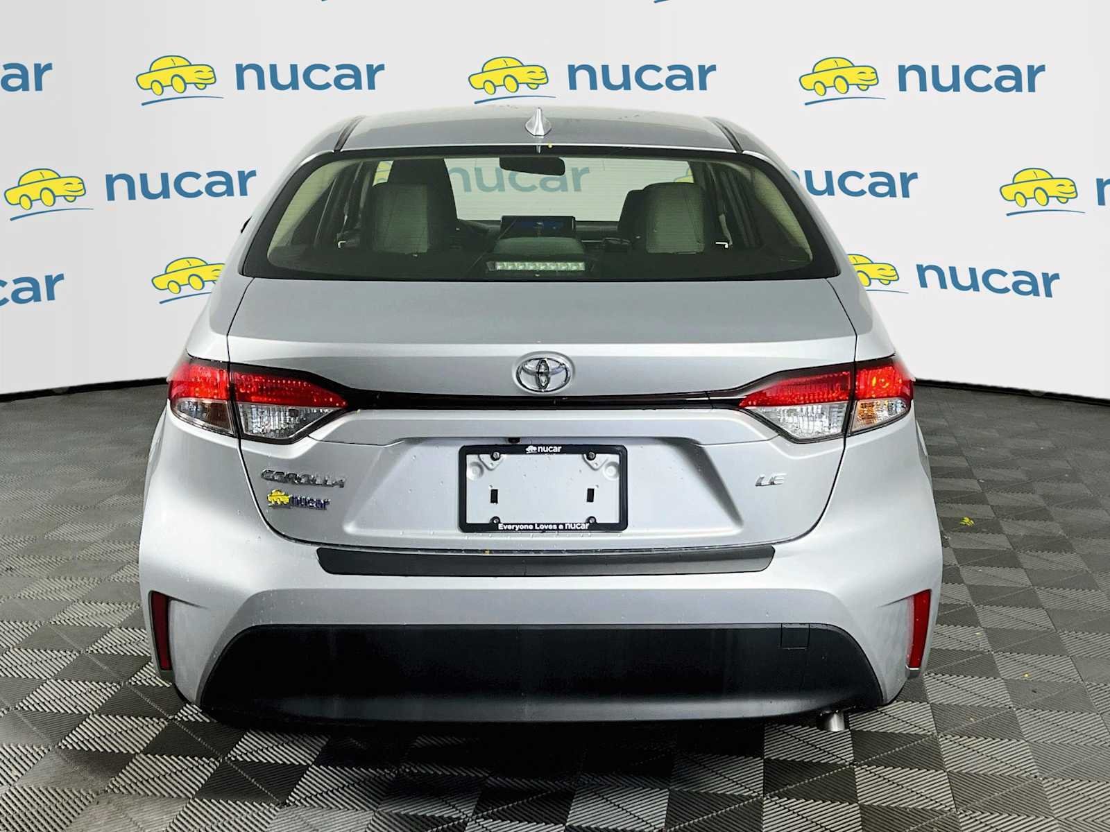 Used 2024 Classic Silver Metallic Toyota LE image 6