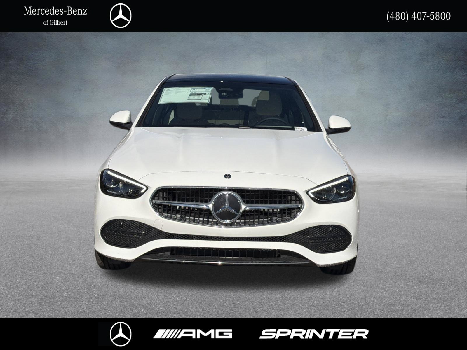 New 2026 Polar White Mercedes-Benz C 300 image 2
