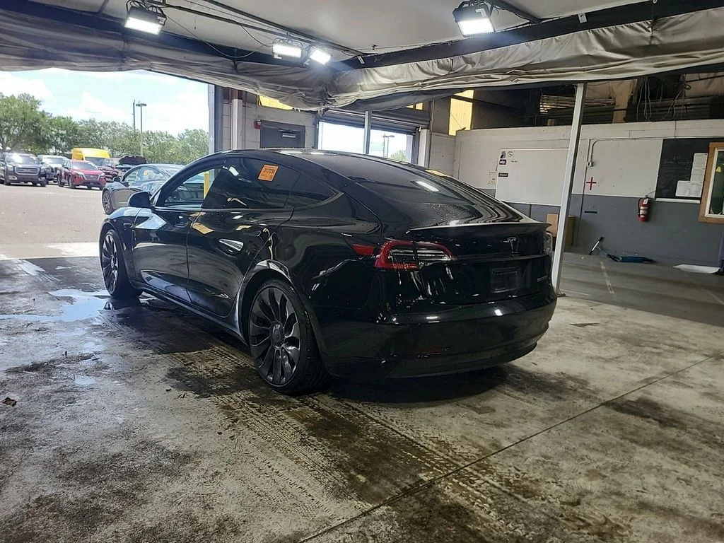 Used 2021 Black Tesla Performance image 4