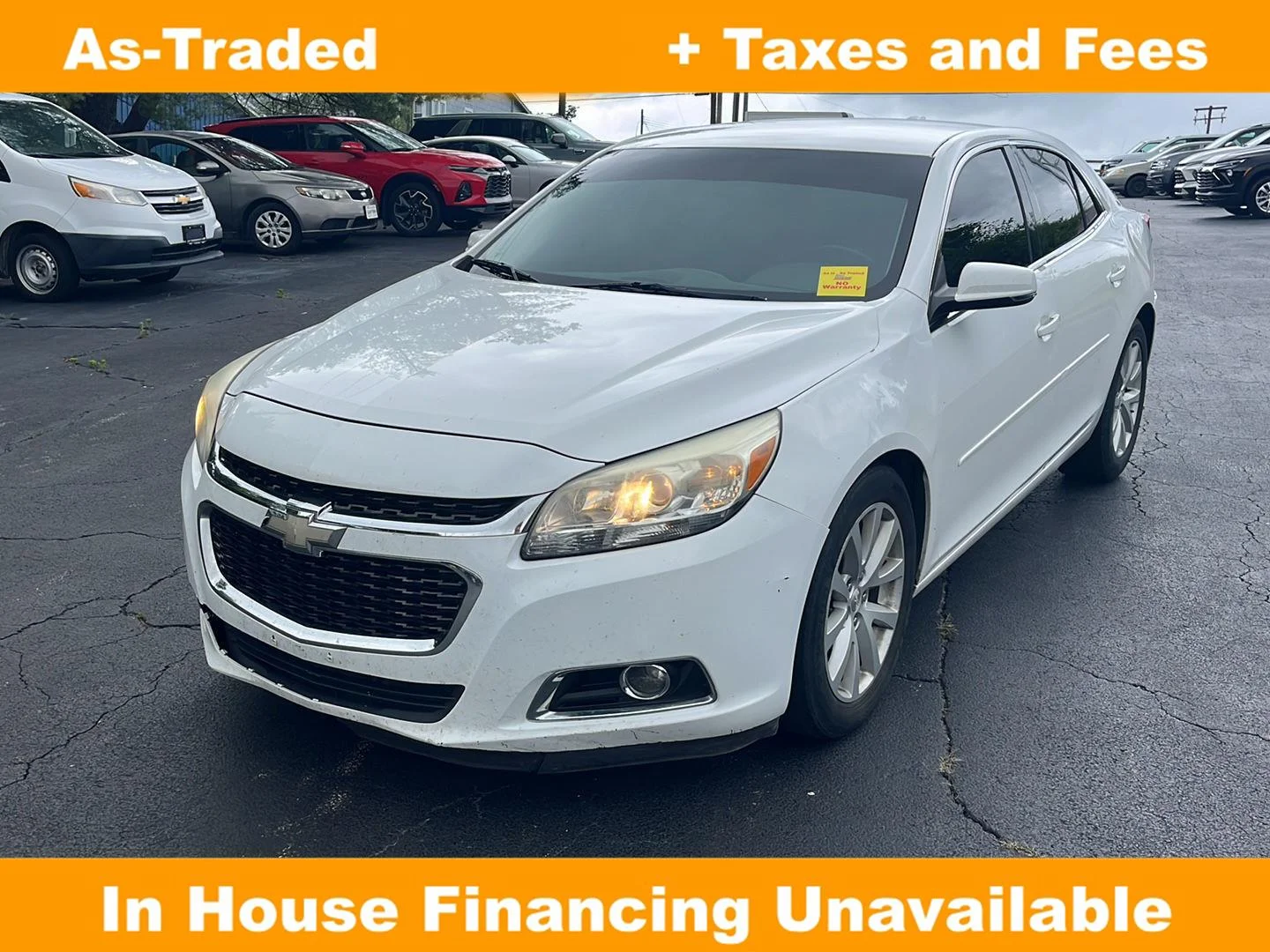 Used 2015 SUMMIT WHITE Chevrolet LT image 1