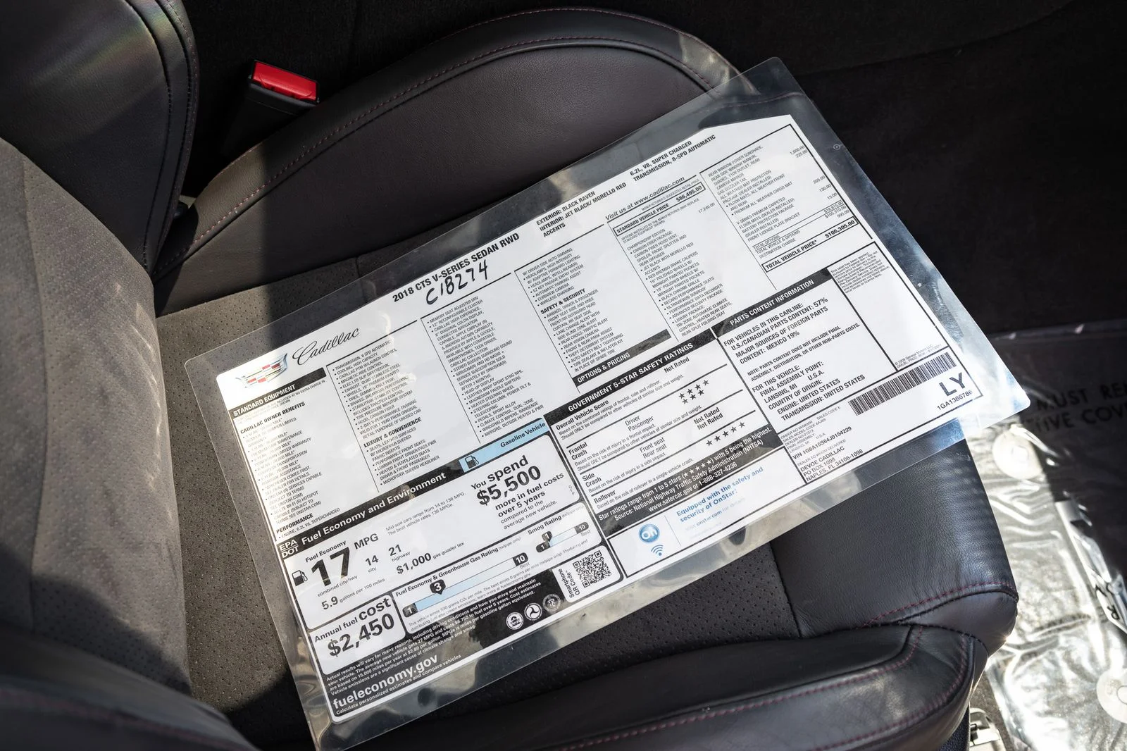 Used 2018 Black Raven Cadillac Base image 50
