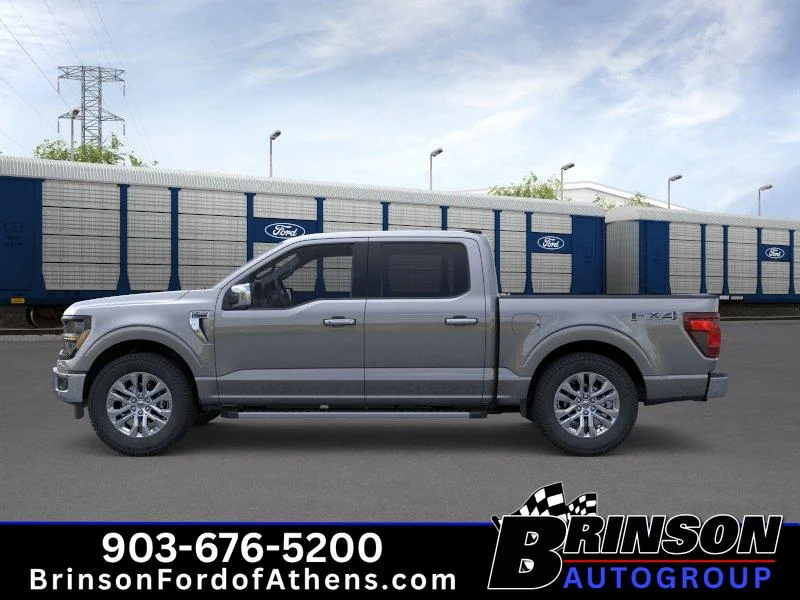 New 2026 Carbonized Gray Metallic Ford XLT image 3