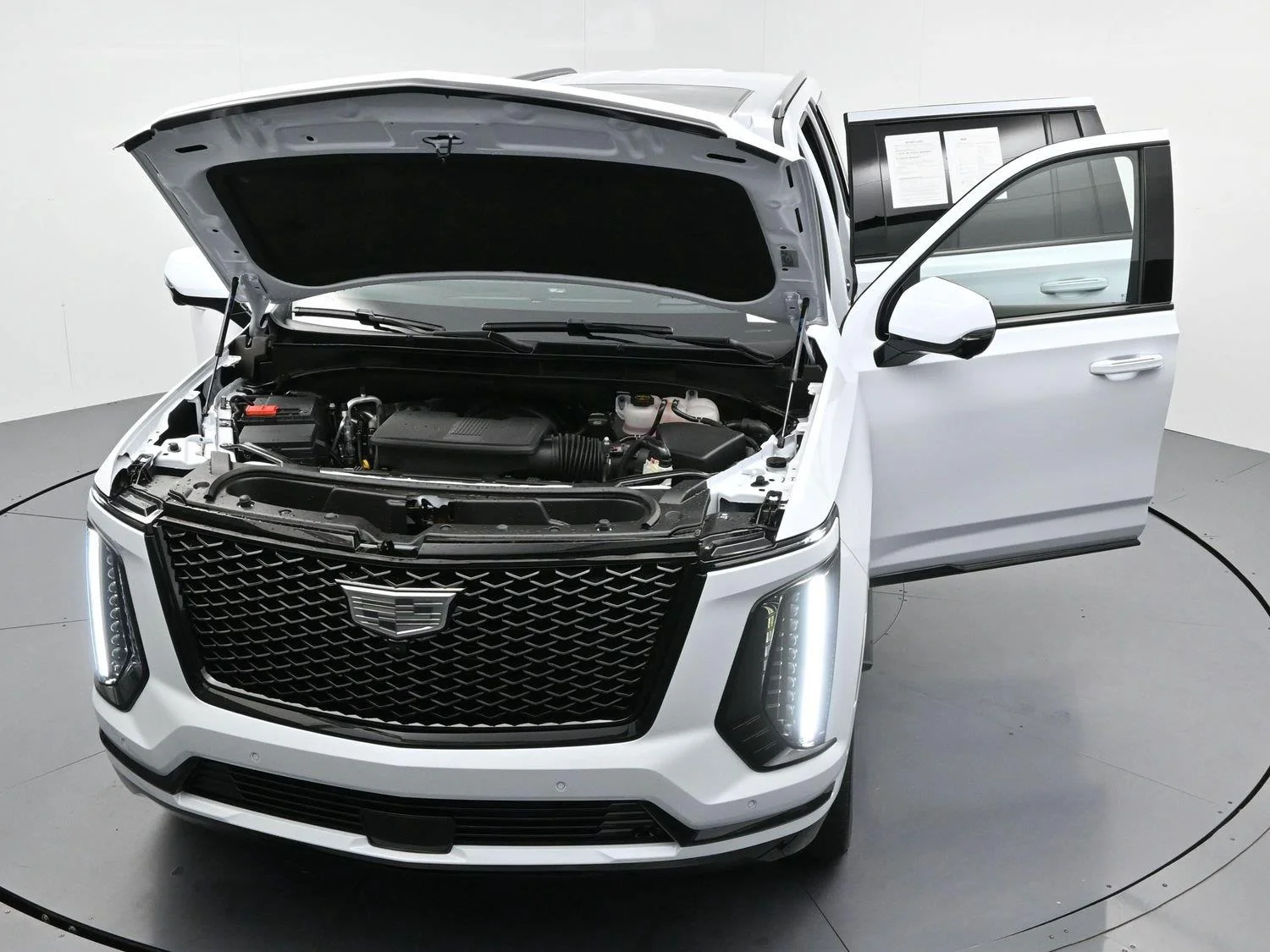 Used 2026 Vibrant White Tricoat Cadillac Platinum Sport image 48