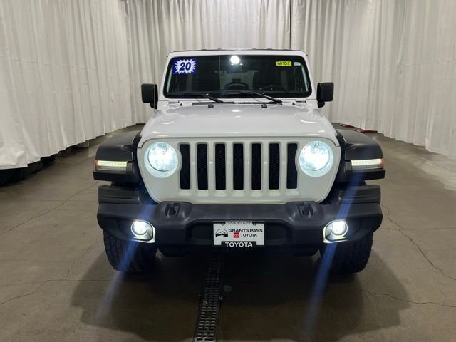 Used 2020 White Jeep Unlimited Sport S image 9