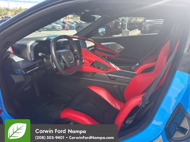 Used 2020 Blue Chevrolet Stingray image 8