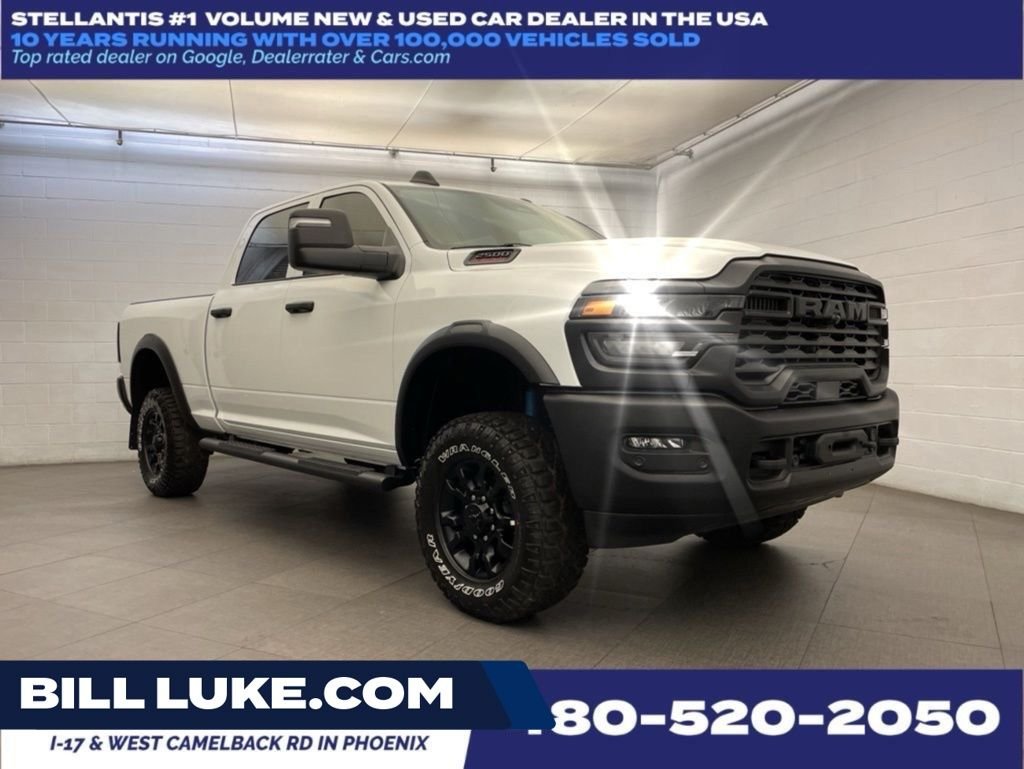 New 2026 Bright White Clear-Coat Exterior Paint RAM Tradesman image 1