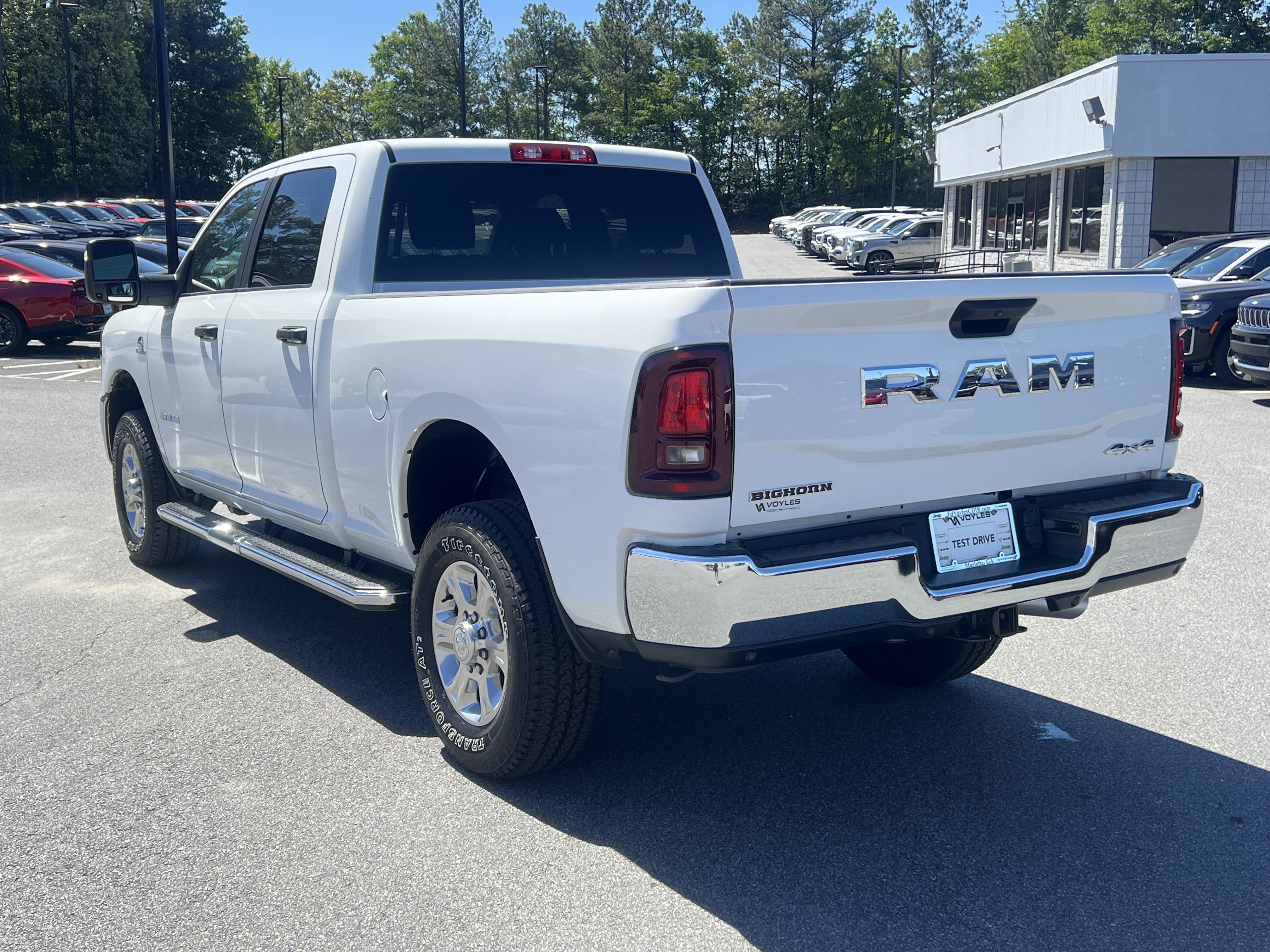Used 2025 Bright White Clearcoat Ram Big Horn image 6