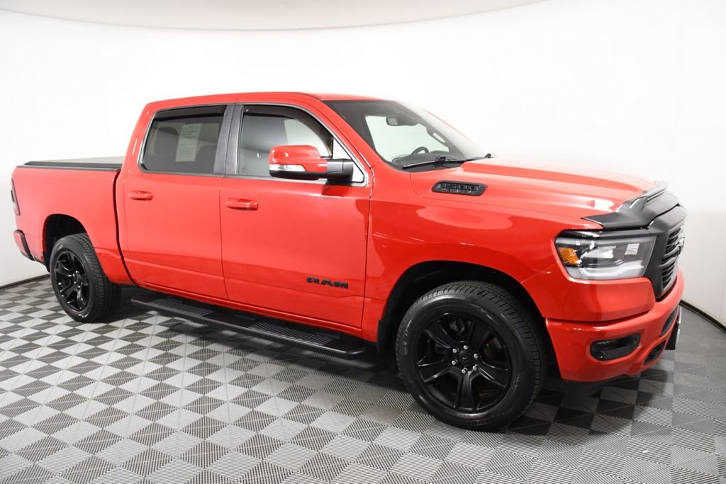 Used 2020 Flame Red Clearcoat Ram Big Horn/Lone Star image 8