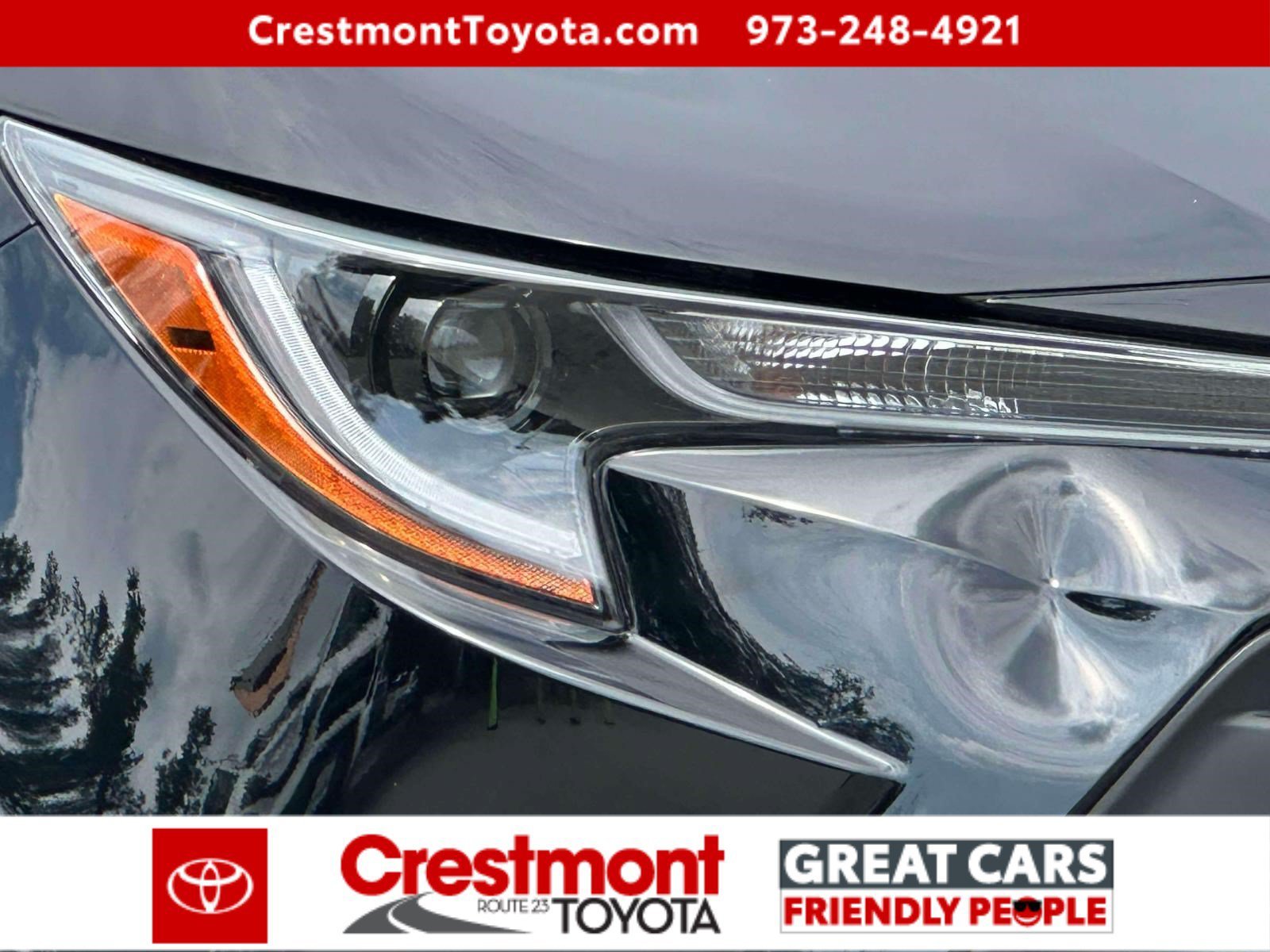 Certified Used 2023 Midnight Black Metallic Toyota LE image 7