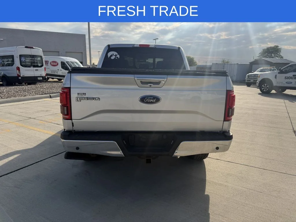 Used 2015 Ingot Silver Metallic Ford Lariat image 3