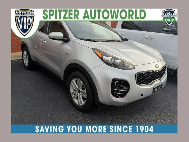 Used 2018 Silver Kia LX image 1