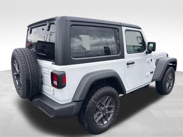 New 2026 Bright White Clear-Coat Exterior Paint Jeep Sport S image 7