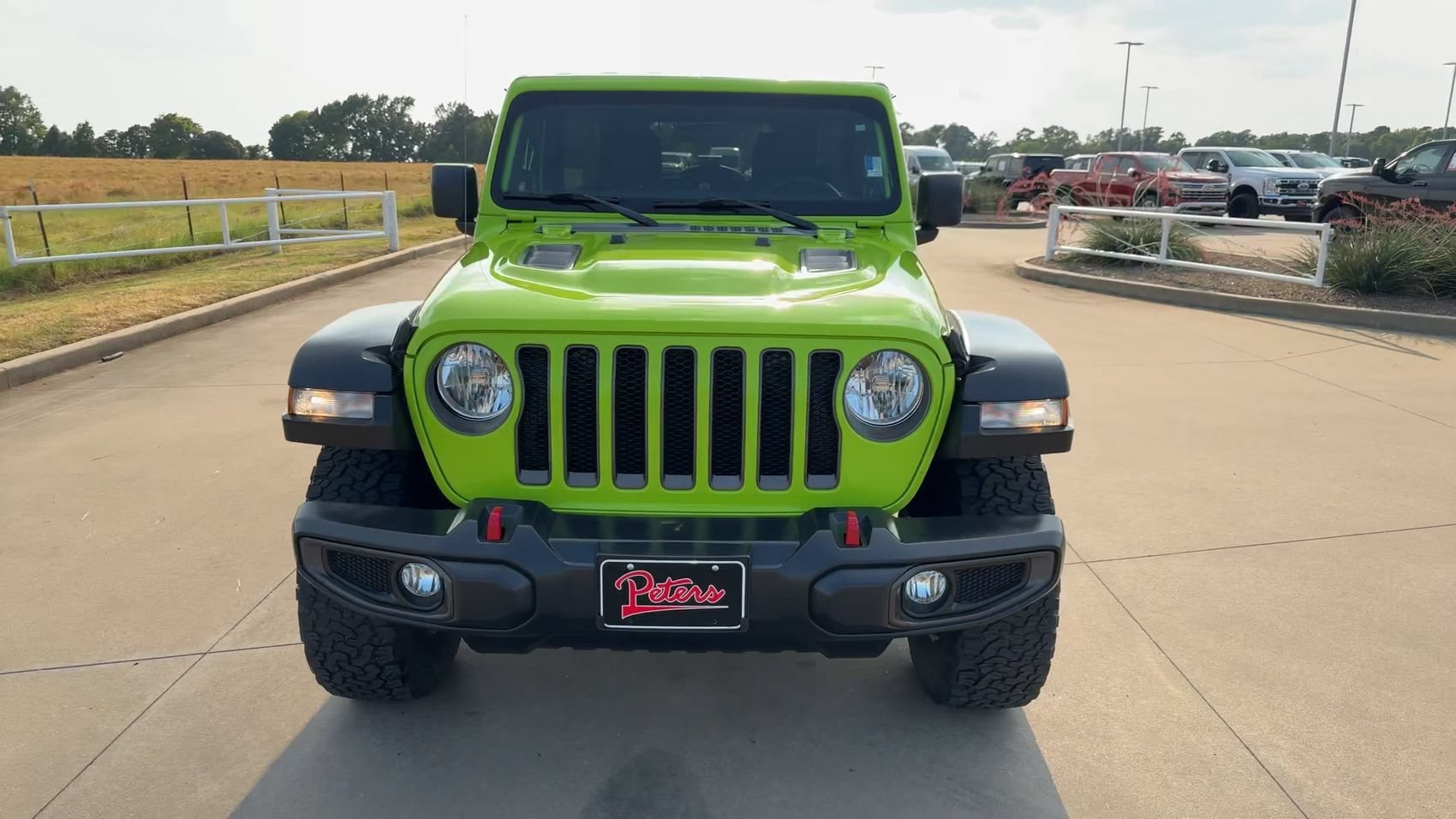 Used 2021 Gecko Clearcoat Jeep Unlimited Rubicon image 4