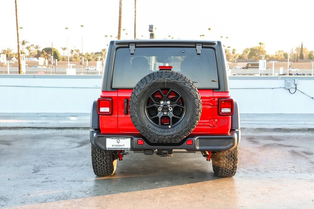 New 2026 Red Clearcoat Jeep Willys image 8