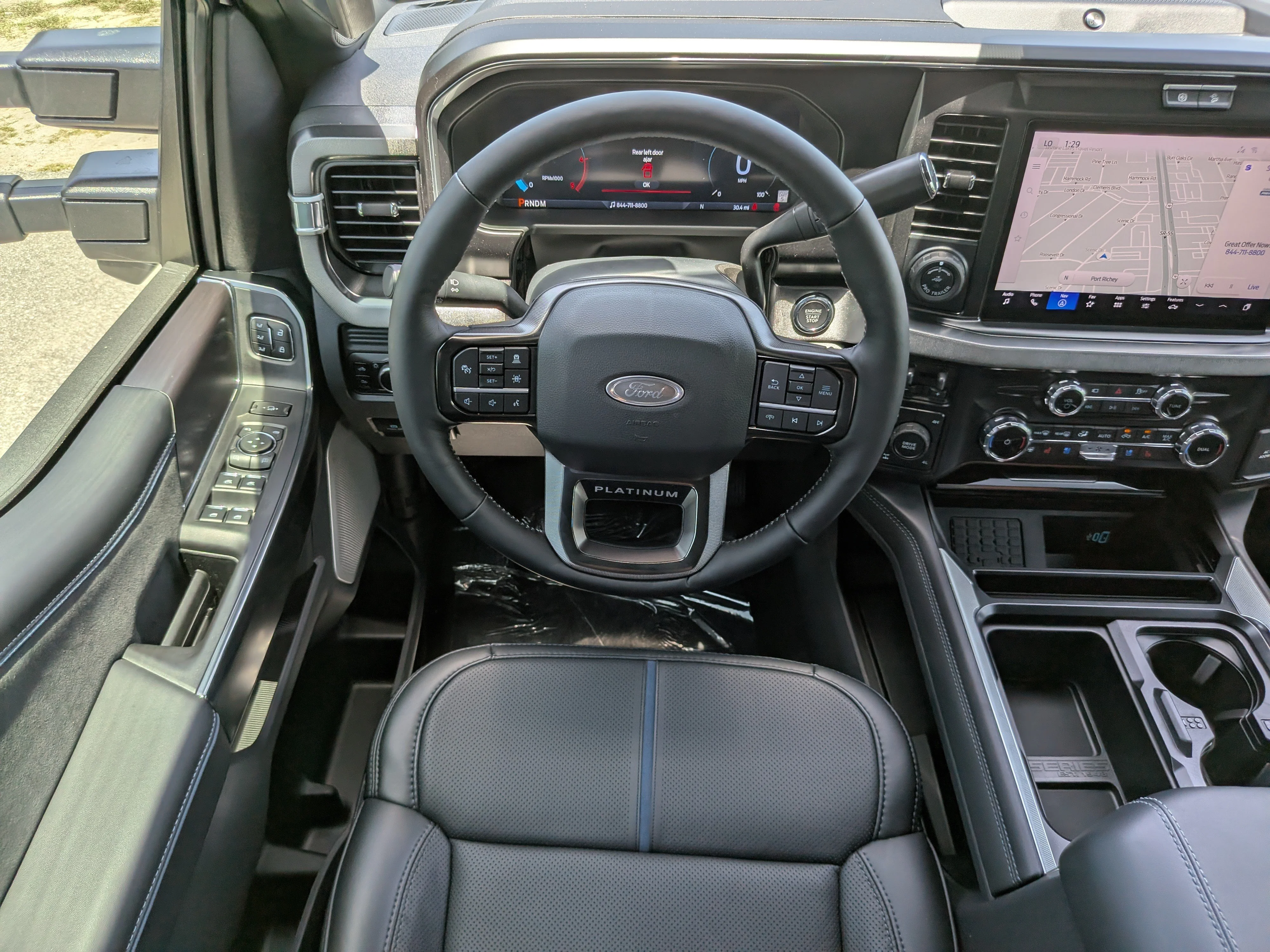 New 2026 Star White Metallic Tri-Coat Ford F-250® Platinum® image 15