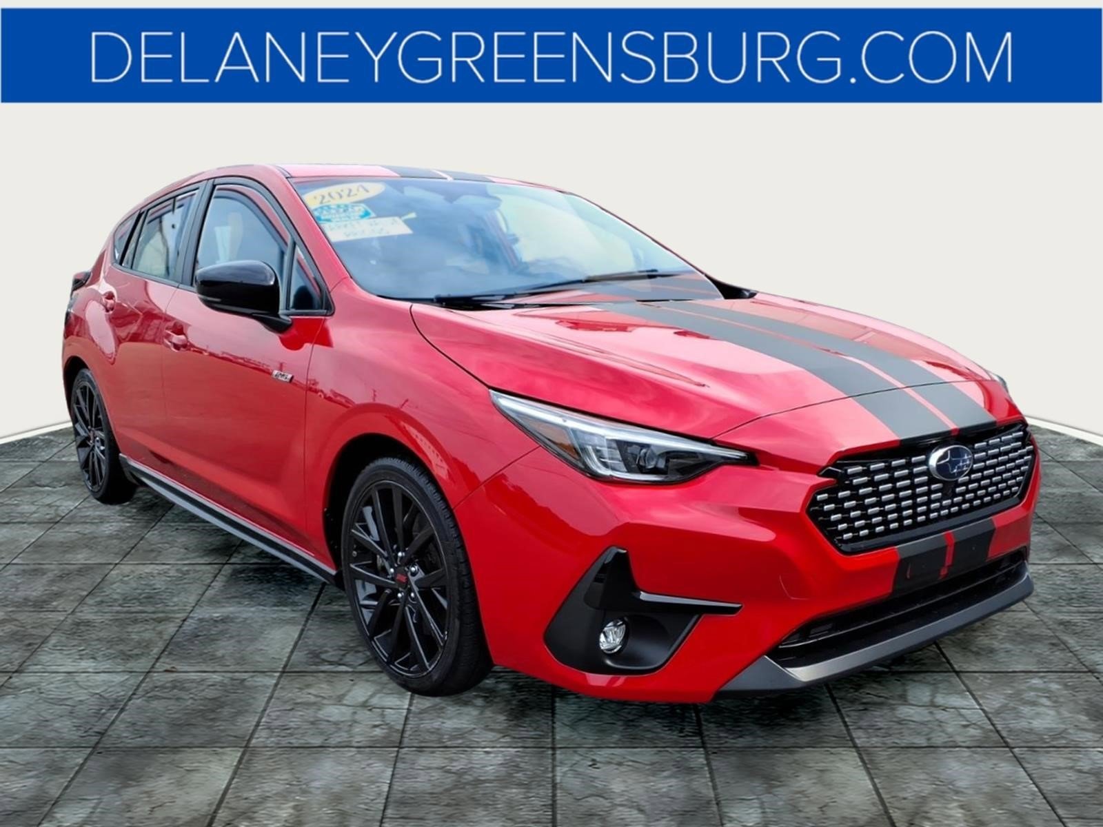 Used 2024 Pure Red Subaru RS image 1