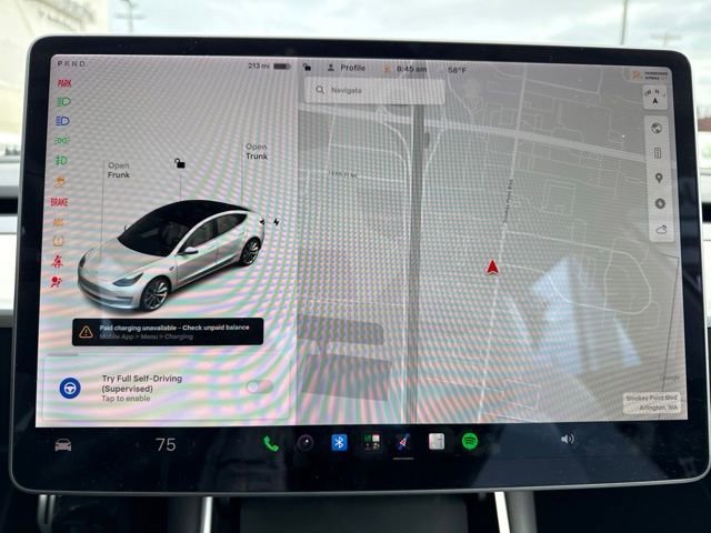 Used 2020 Pearl White Multi-Coat Tesla Long Range image 26
