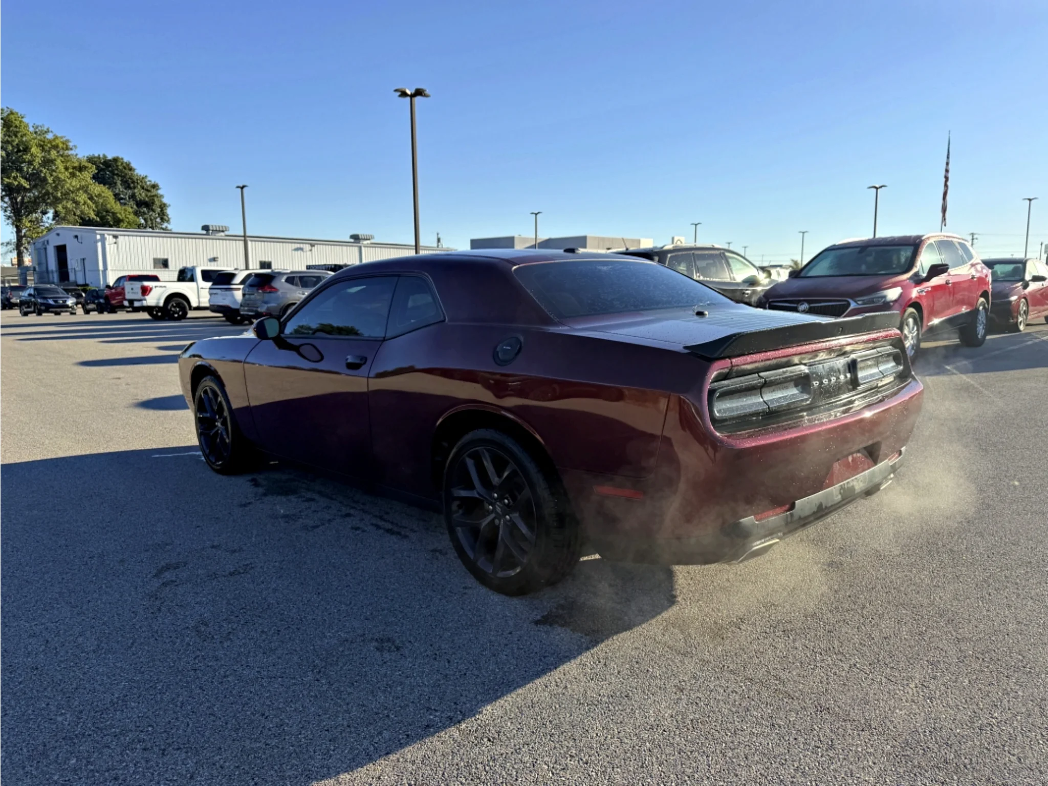 Used 2021 Octane Red Pearlcoat Dodge SXT image 8