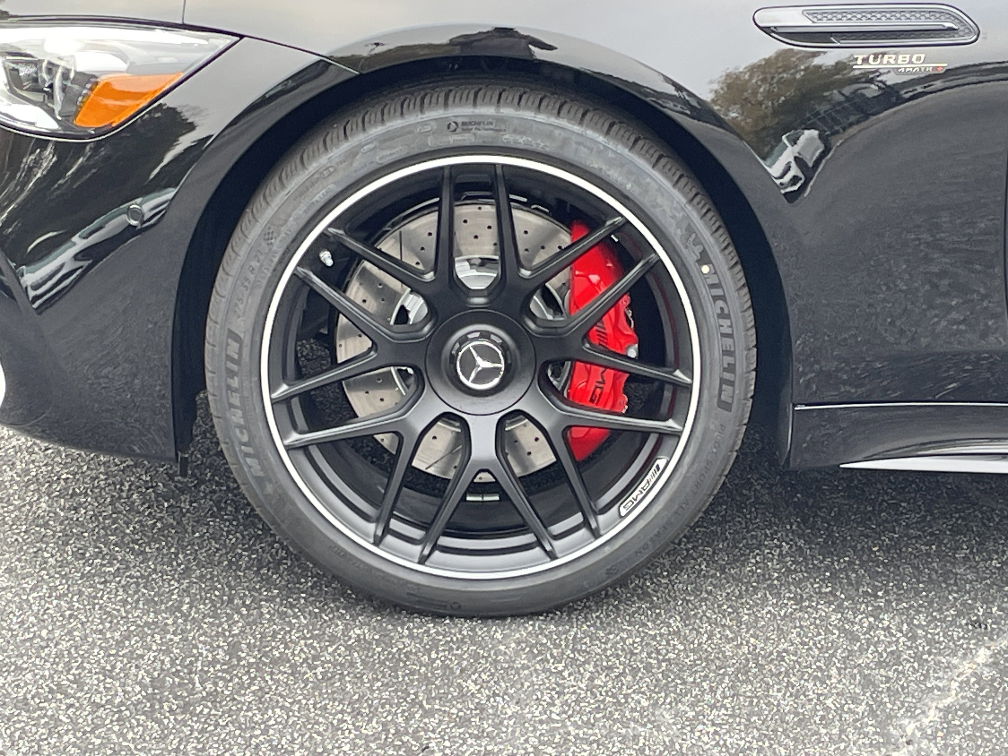 New 2026 Obsidian Black Metallic Mercedes-Benz AMG® GT 53 4-Door Coupe image 16
