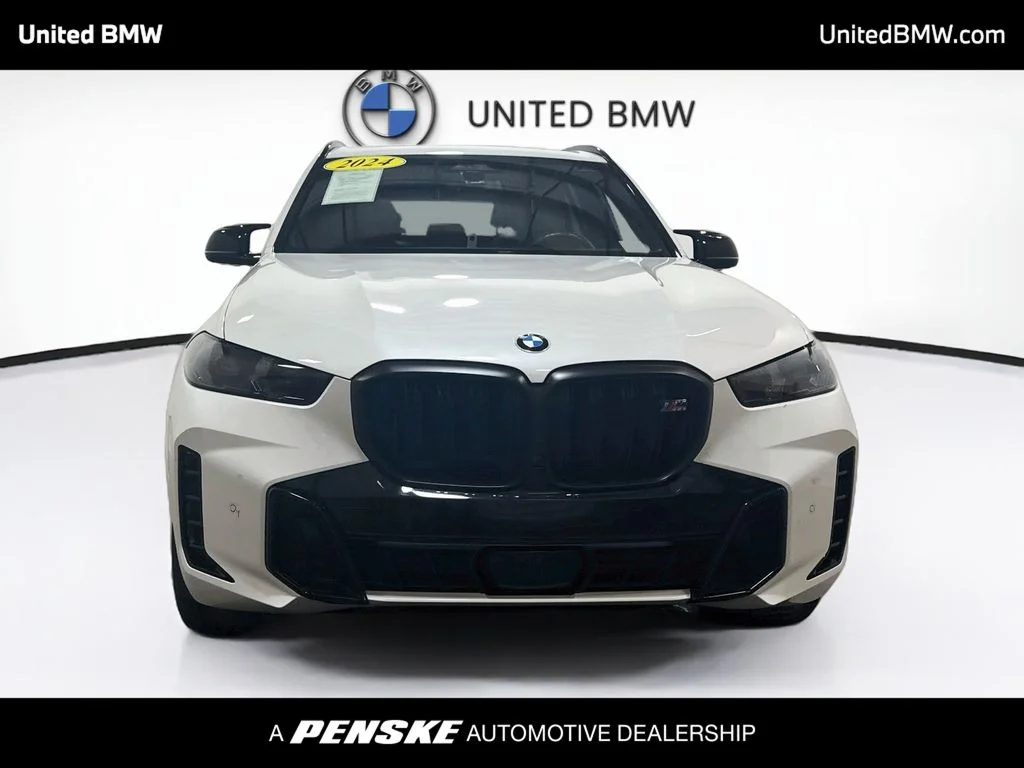 Certified Used 2024 Mineral White Metallic BMW M60i image 2