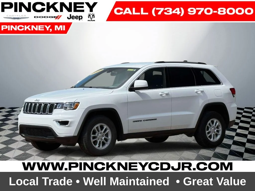 Used 2020 White Jeep Laredo E image 1