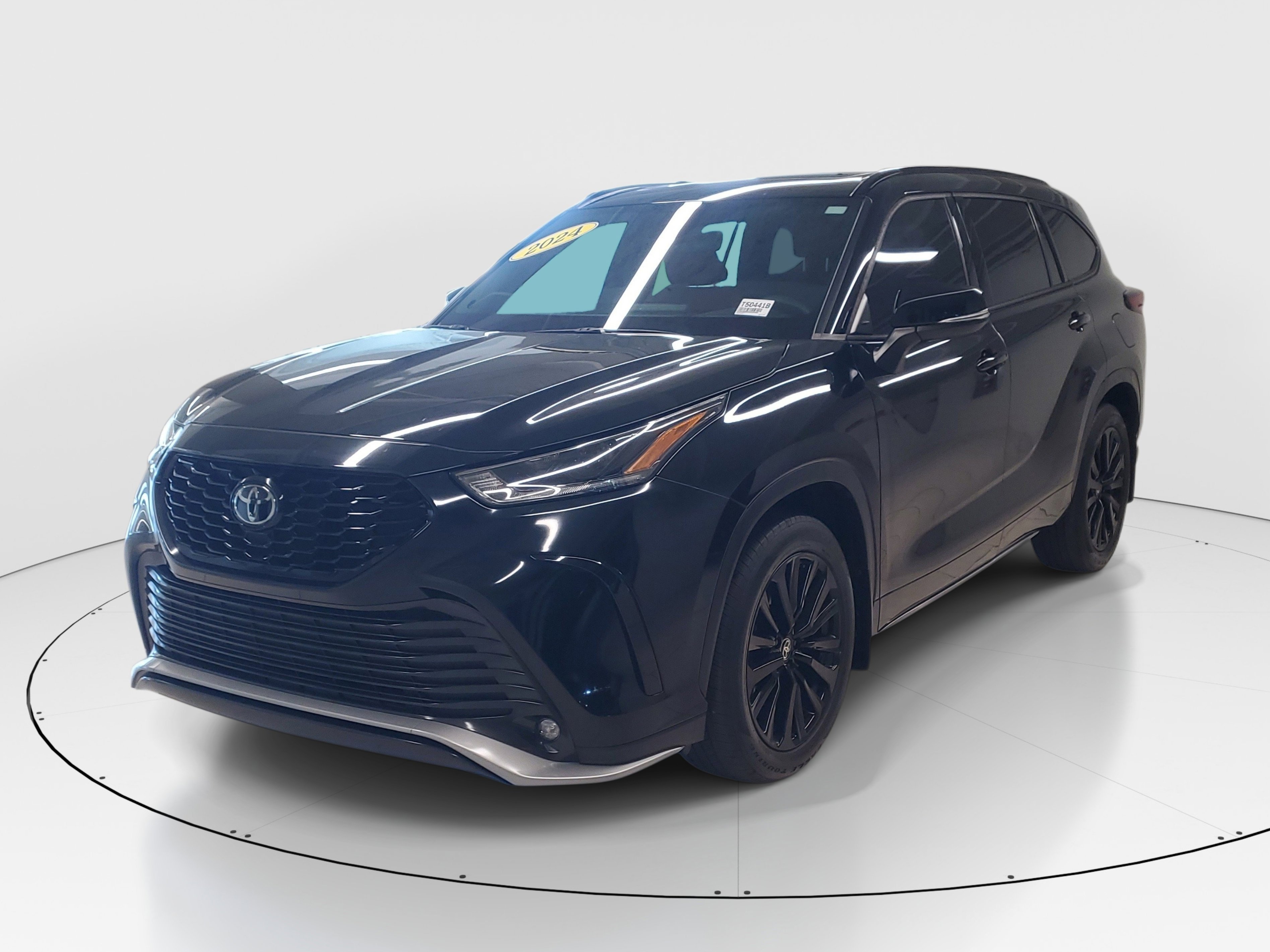 Used 2024 Midnight Black Metallic Toyota LE image 3