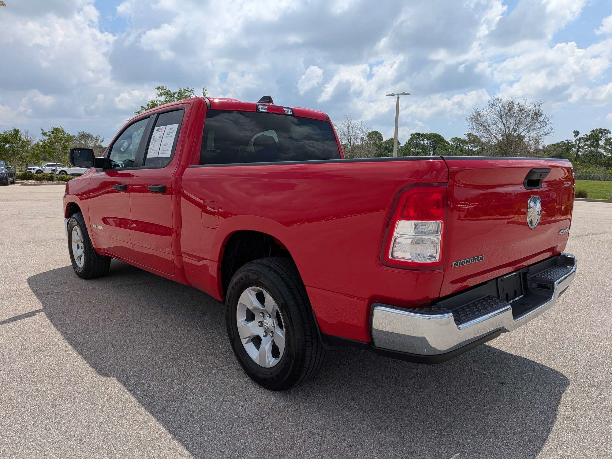 Used 2023 Flame Red Clearcoat Ram Big Horn image 7