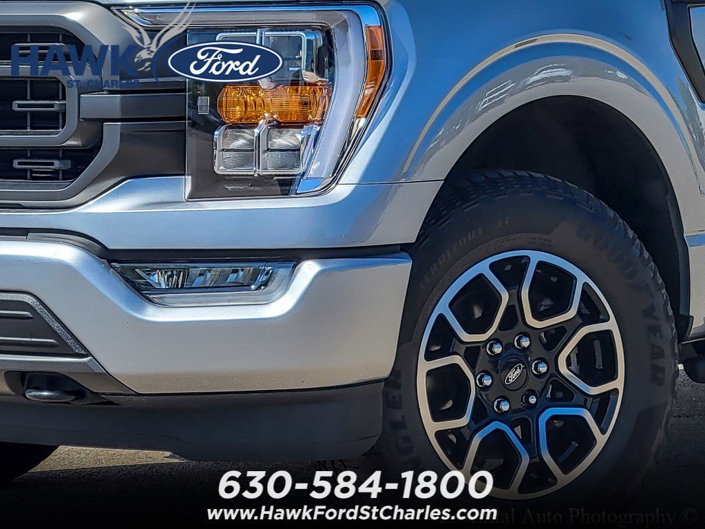 Certified Used 2023 Silver Metallic Ford XLT image 3